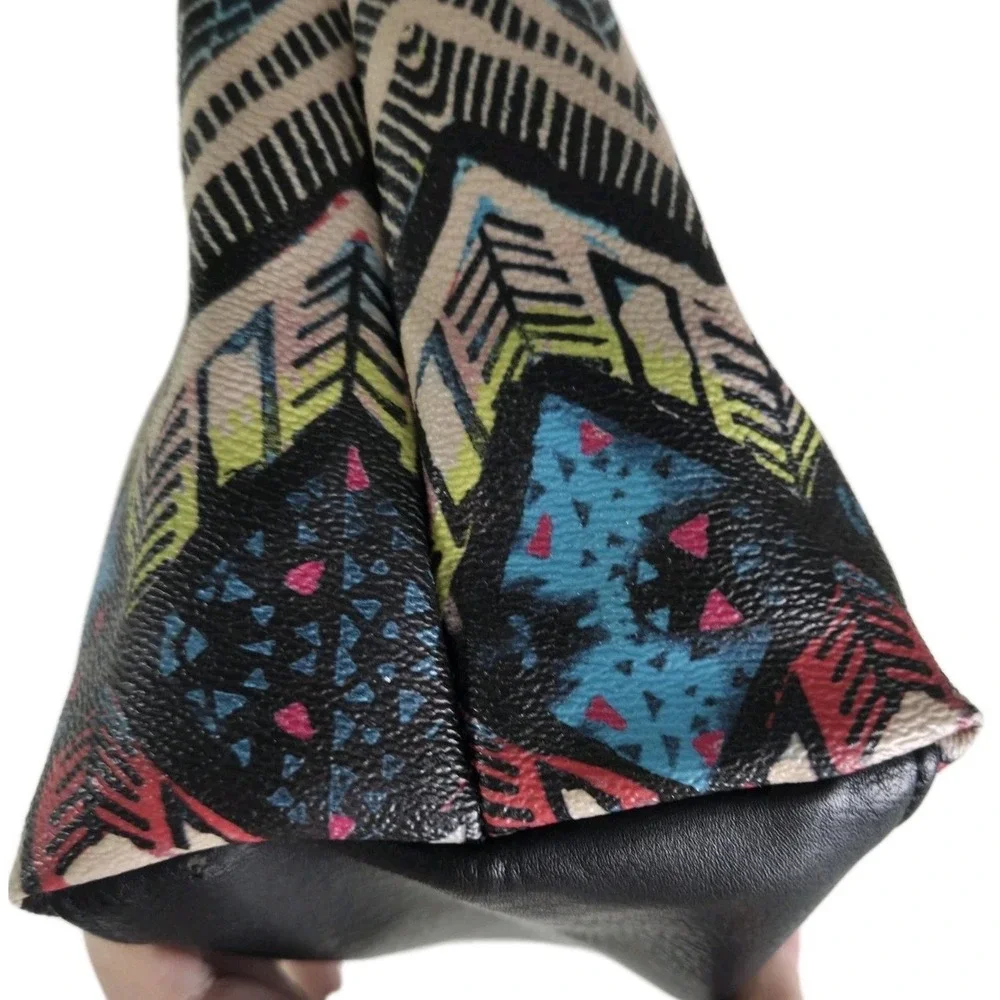 The Sac Multicolor Purse Shoulder Strap 13x9 Boho Hippie Pink